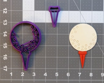 Golf Tee 266-A972 Cookie Cutter Set