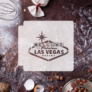 Plantilla Bienvenido a Fabulous Las Vegas Sign 783-D341