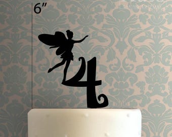 Custom Fairy Birthday Number 225-023 Cake Topper