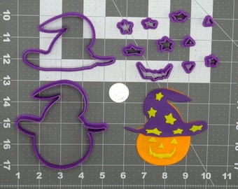 Halloween - Witch Hat Pumpkin 266-D895 Cookie Cutter Set