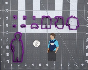 FBI Agent 266-D958 Cookie Cutter Set