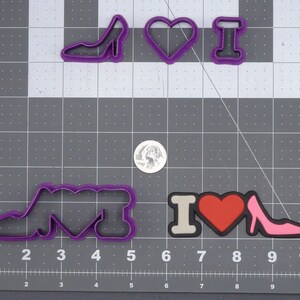 I Love High Heels 266-I962 Cookie Cutter Set