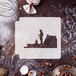 Stencil da campeggio Boy Scout 783-F787