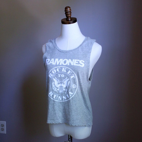 Ramones "Rocket to Russia" Tank T-shirt, Women's Small