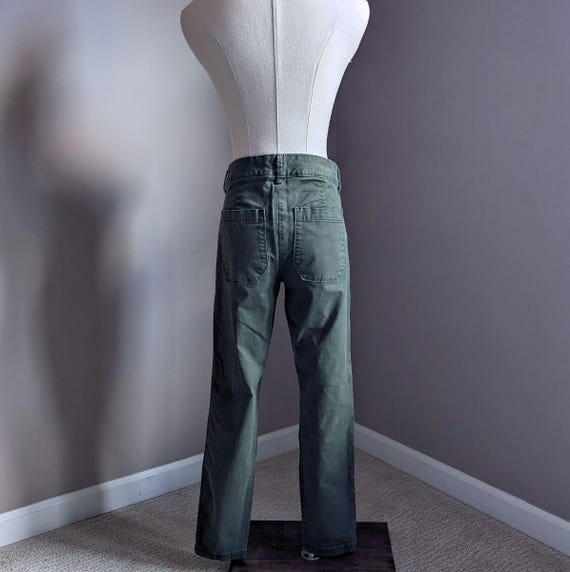 Army Green "Pixie" Pants, Size 2 - image 2