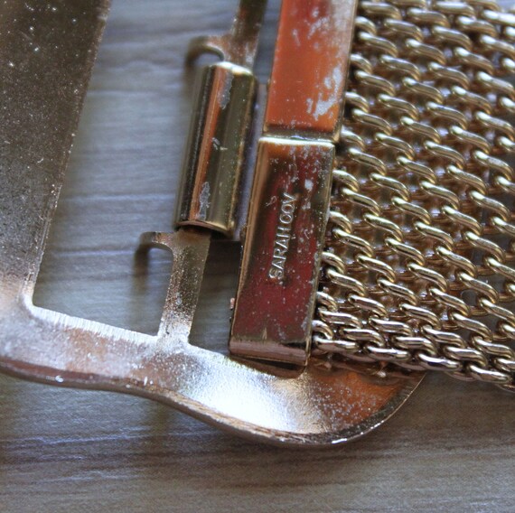 Vintage Sarah Coventry Gold Mesh Belt - Etsy display picture 1