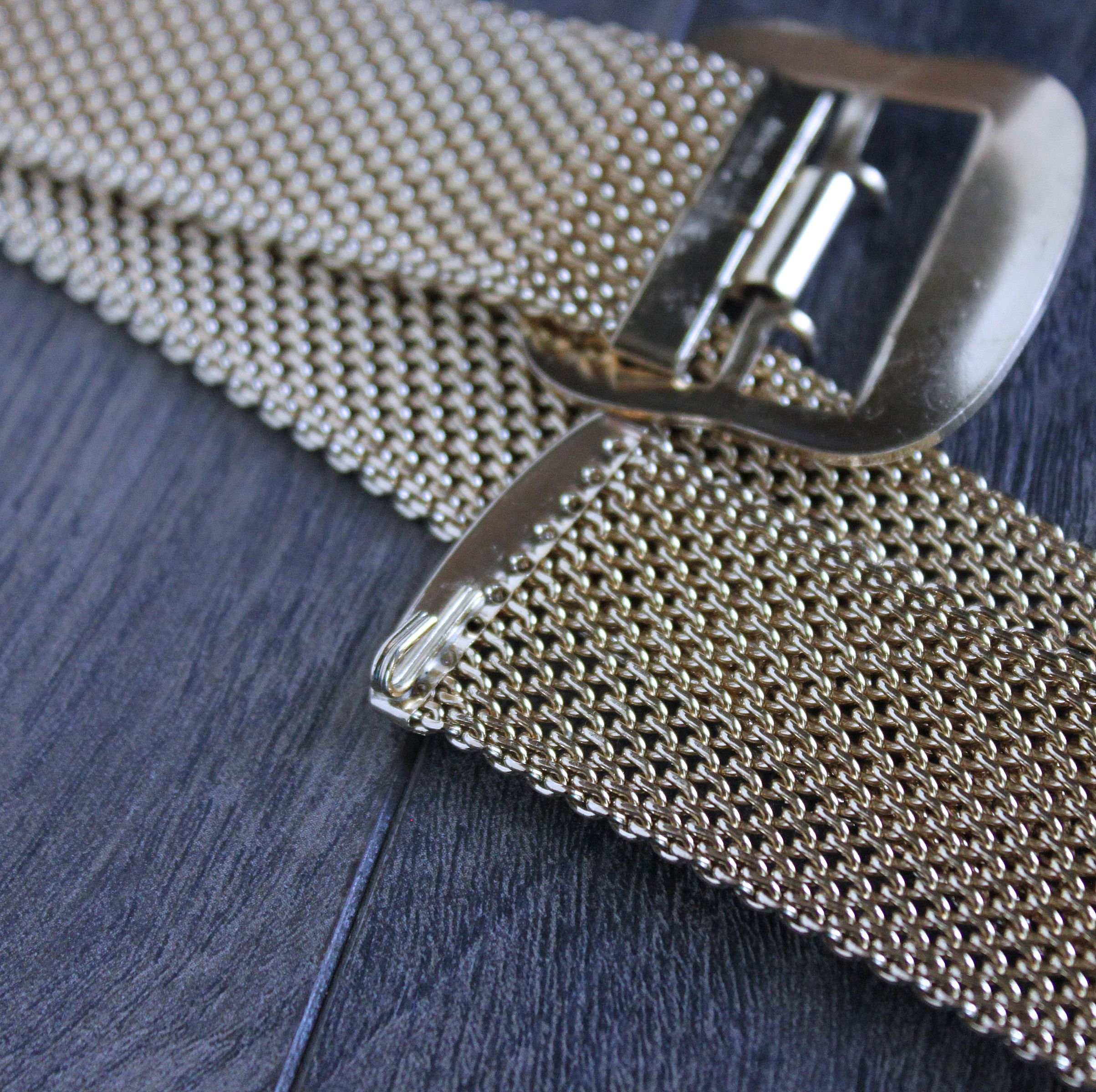 Vintage Sarah Coventry Gold Mesh Belt - Etsy display picture 1