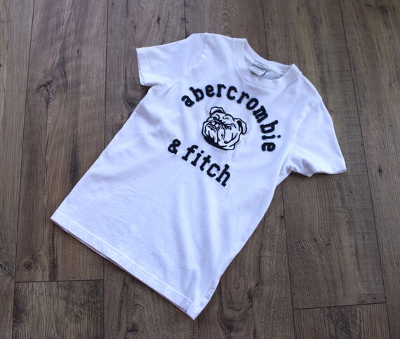 Abercrombie & Fitch ホワイトTシャツ M Men's Classic Polished Logo Tee | Men's A&F Logo Shop
