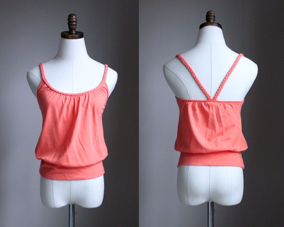 Coral Tank Bra Top, Victoria's Secret XS - image 1