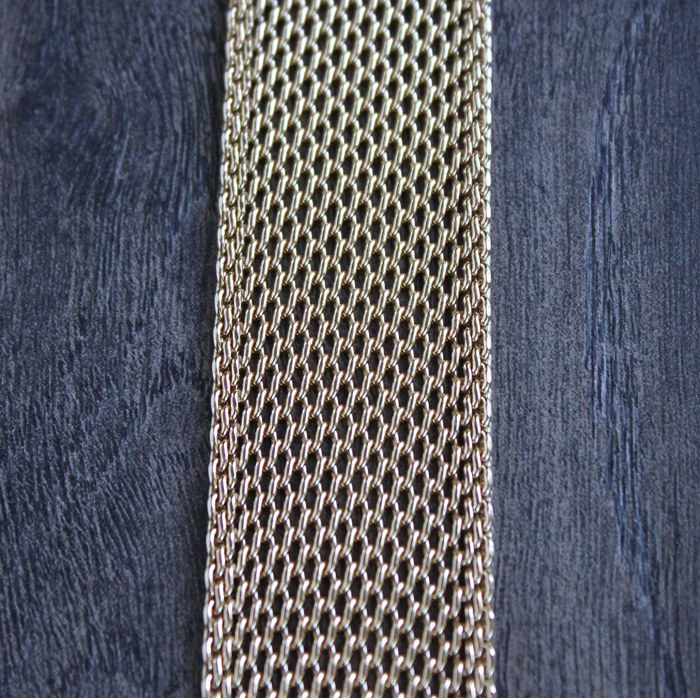 Vintage Sarah Coventry Gold Mesh with Chain Waist Belt Designer Style Sarah Coventry Gold Belts for Women | Mercari main image 3