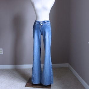 Vintage Paris Blues Soulmate Flare Jeans, XS Italia