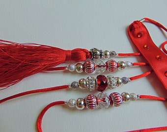 Beaded Dog Show Lead, Rhinestone Jewel, 4 ft