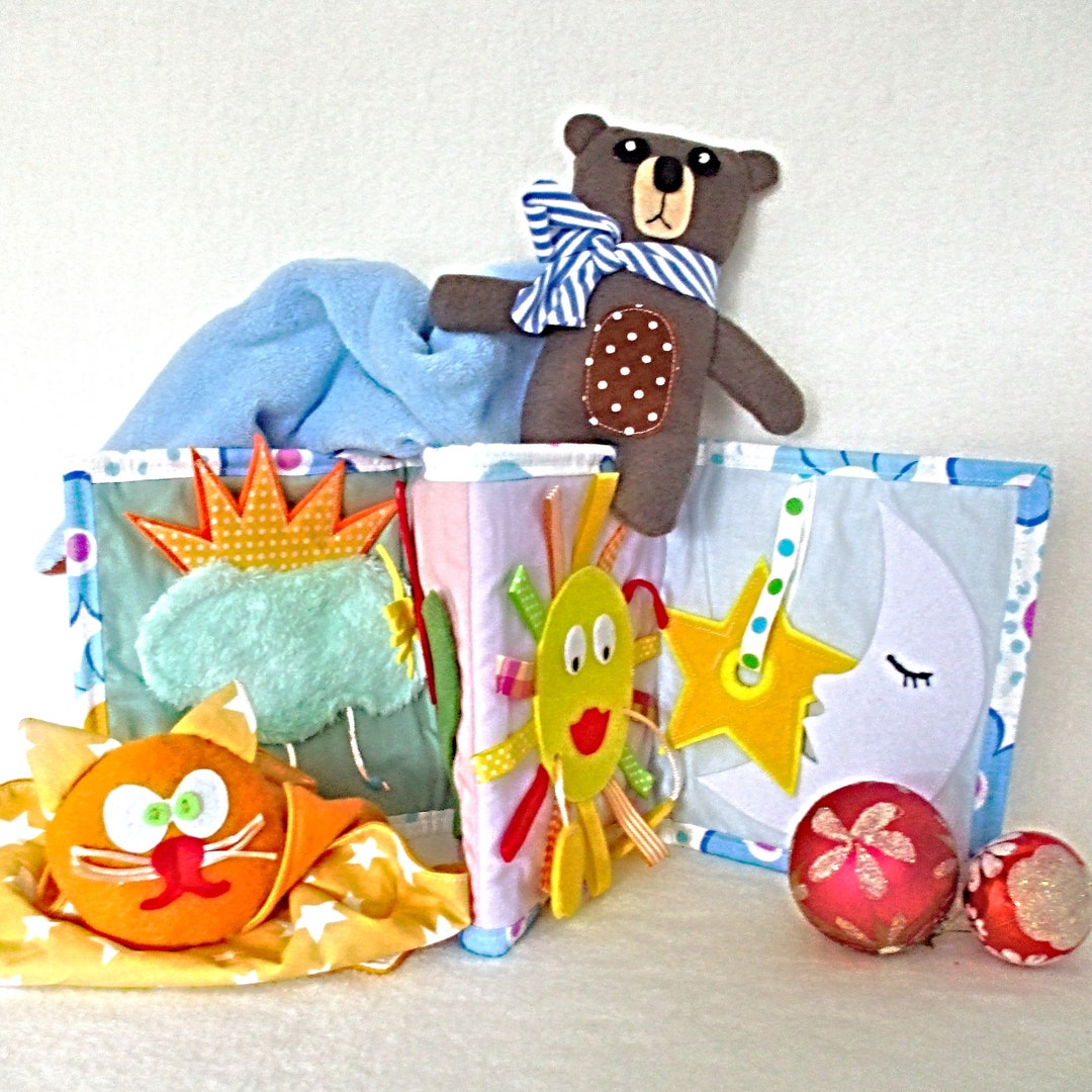 Handmade Christmas Toys for Baby Boy Soft Book and Plushies Etsy