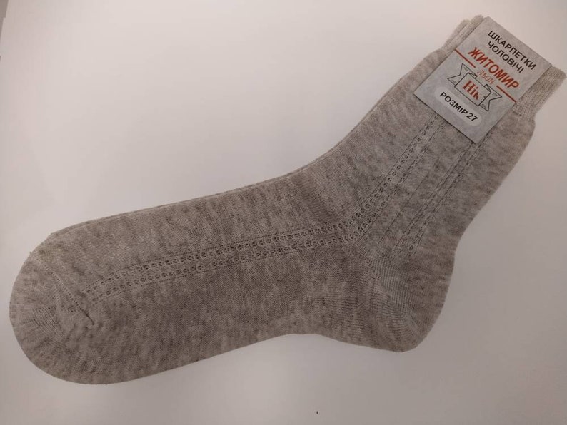 Socks 6 Pair 100% LINEN Flax M-XXL / US9-12 / EU 39-46 Eco - Etsy