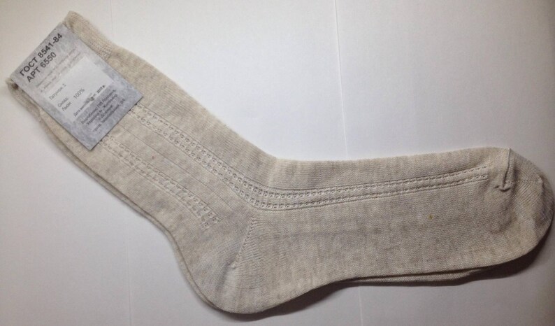 Socks 6 pair 100/% LINEN Flax XL US11 EU 43-44 Eco Friendly
