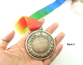 Personalized Medal Race Award Custom Sport Medals Design With Your
