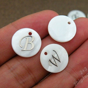 1 Any Sterling Silver Letter Beads 7mm of your choice by TIJC SS7