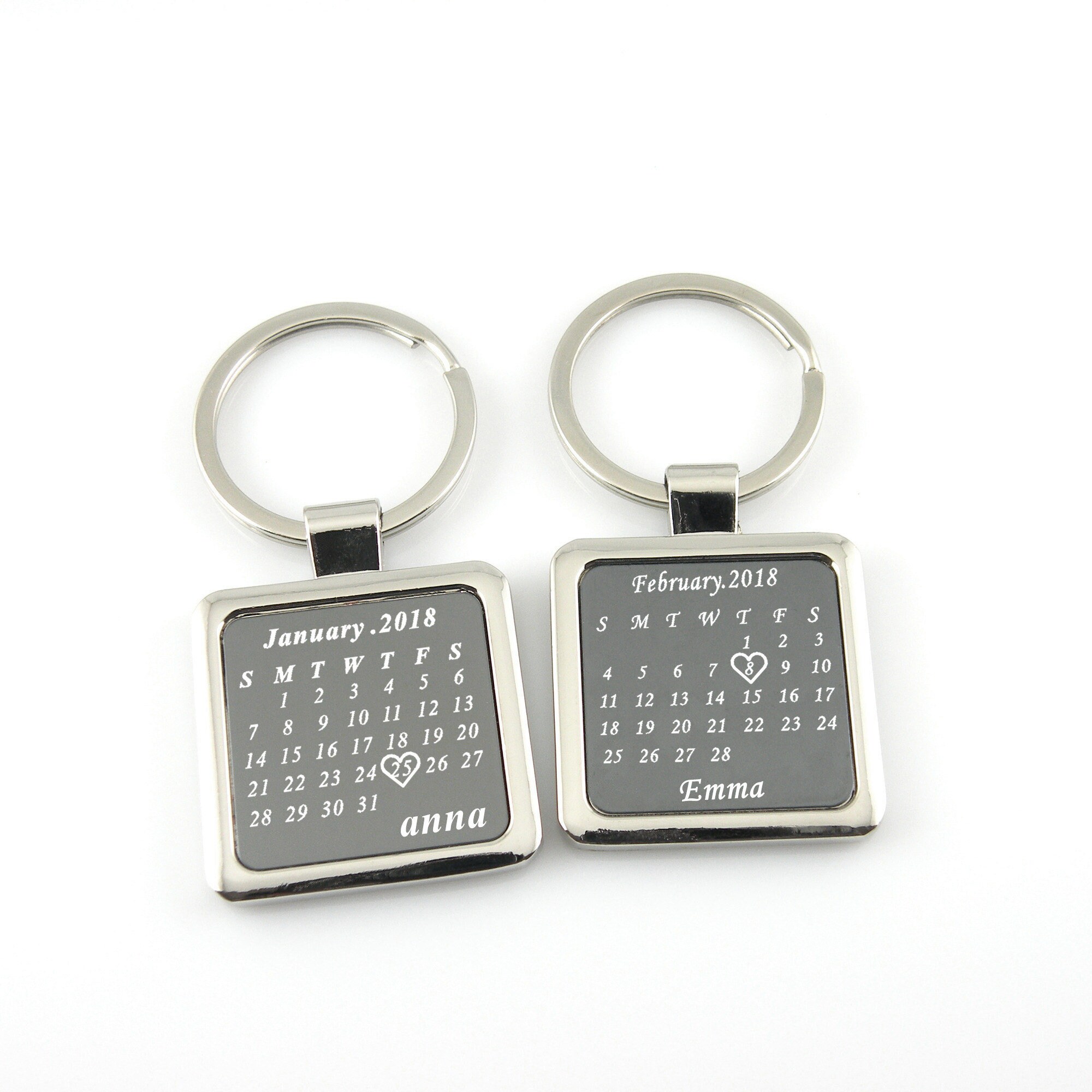 Personalized Name Keychain Custom Handwriting Key chain Engraved Fingerprint Keychain Memorial Keychain Personalized Jewelry