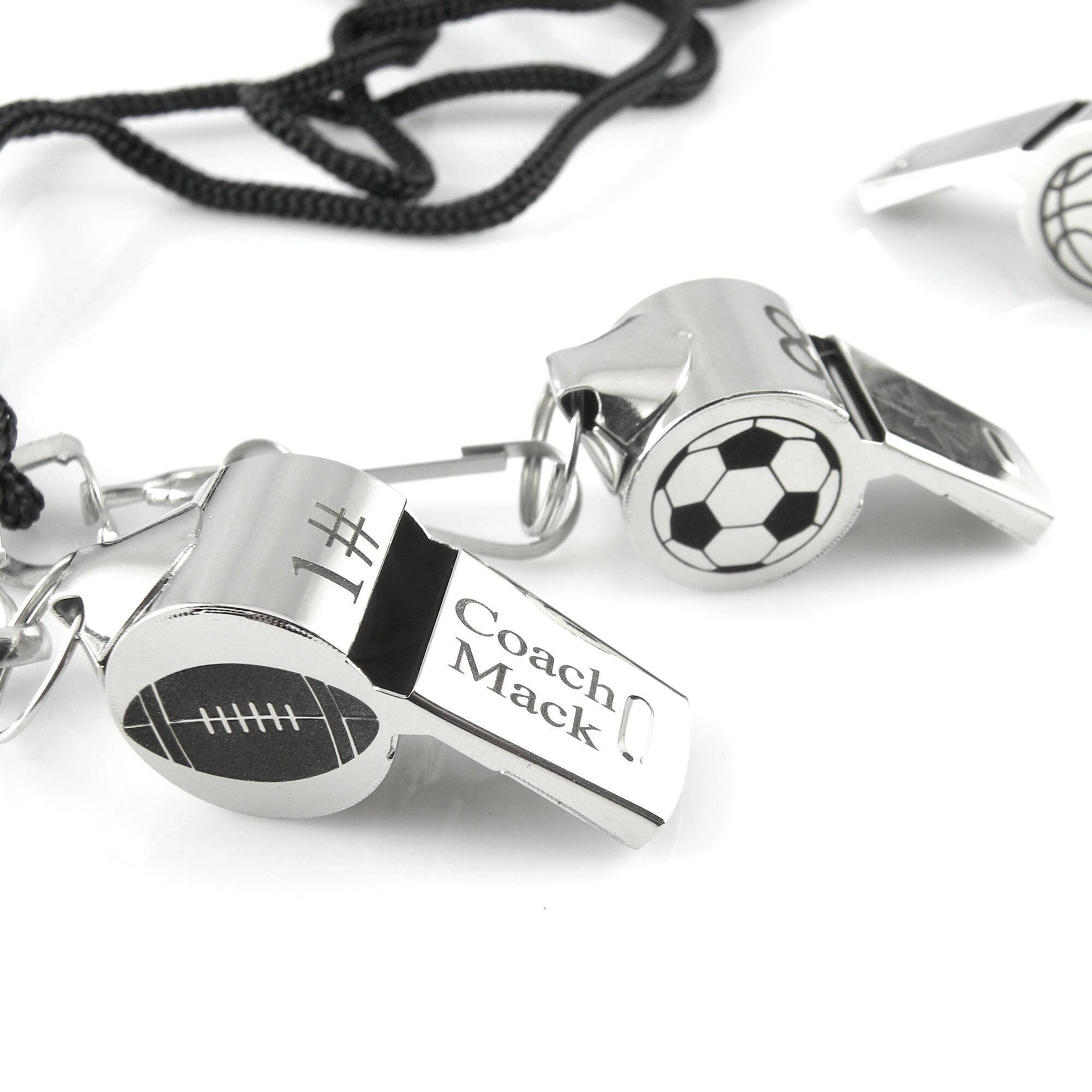 Personalized Whistle Necklace Custom Coach Whistle Necklace Etsy UK