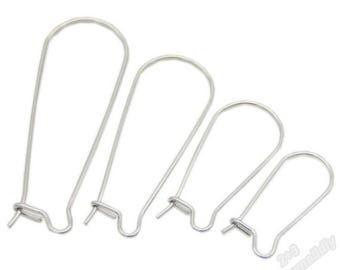 100pcs of Stainless Steel earring hooks,Fishhooks finding,ear wire,fish hook,earring hook,ear wire