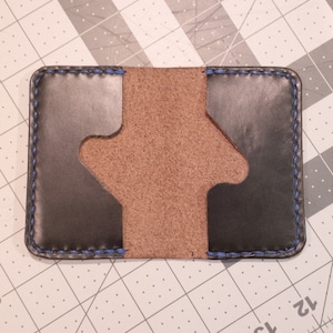 Horween Leder Bi-Fold Geldbörse, Herren Portemonnaie, männlich Ledermappe, berühmten Horween Leder, tolles Geschenk