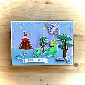 Carte d'anniversaire de dinosaures pour les enfants, carte d'anniversaire d'enfant