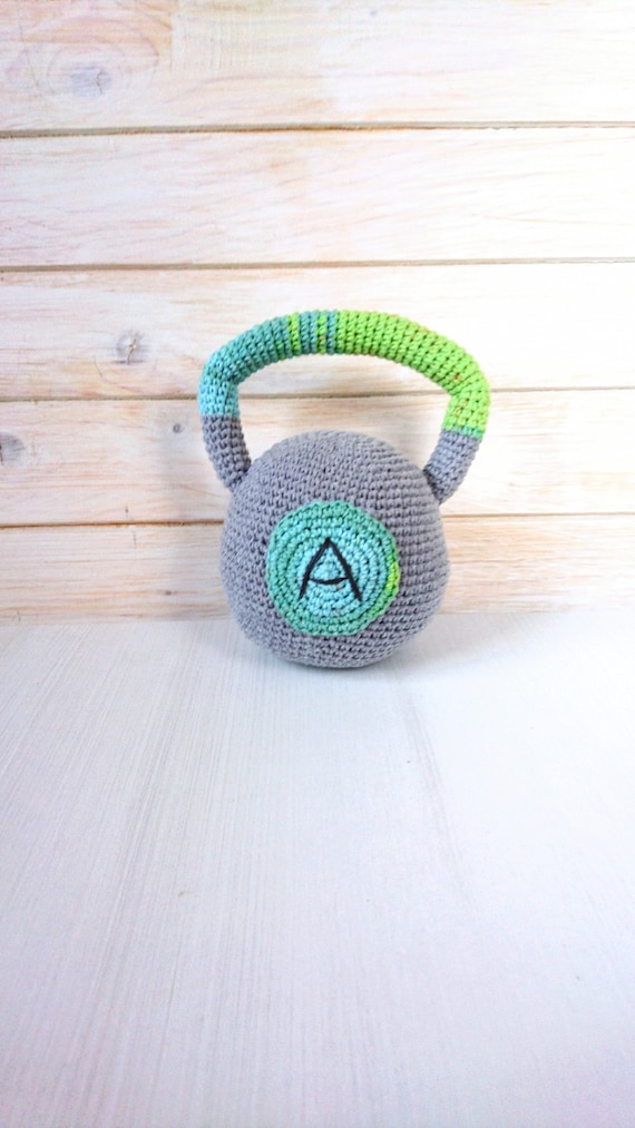 kettlebell baby rattle