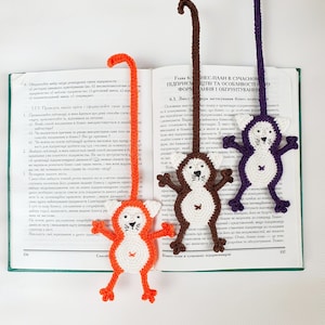 Cat bookmark - simple bookworm thank you gift for teacher and student. Unique handmade catty lover gift