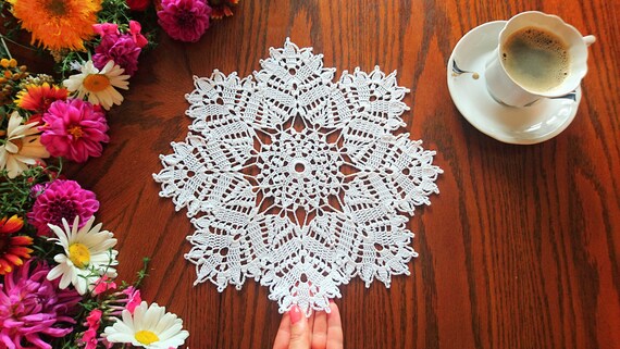 Dentelle Napperon Mariage Centre De Table Decoration De Table Etsy