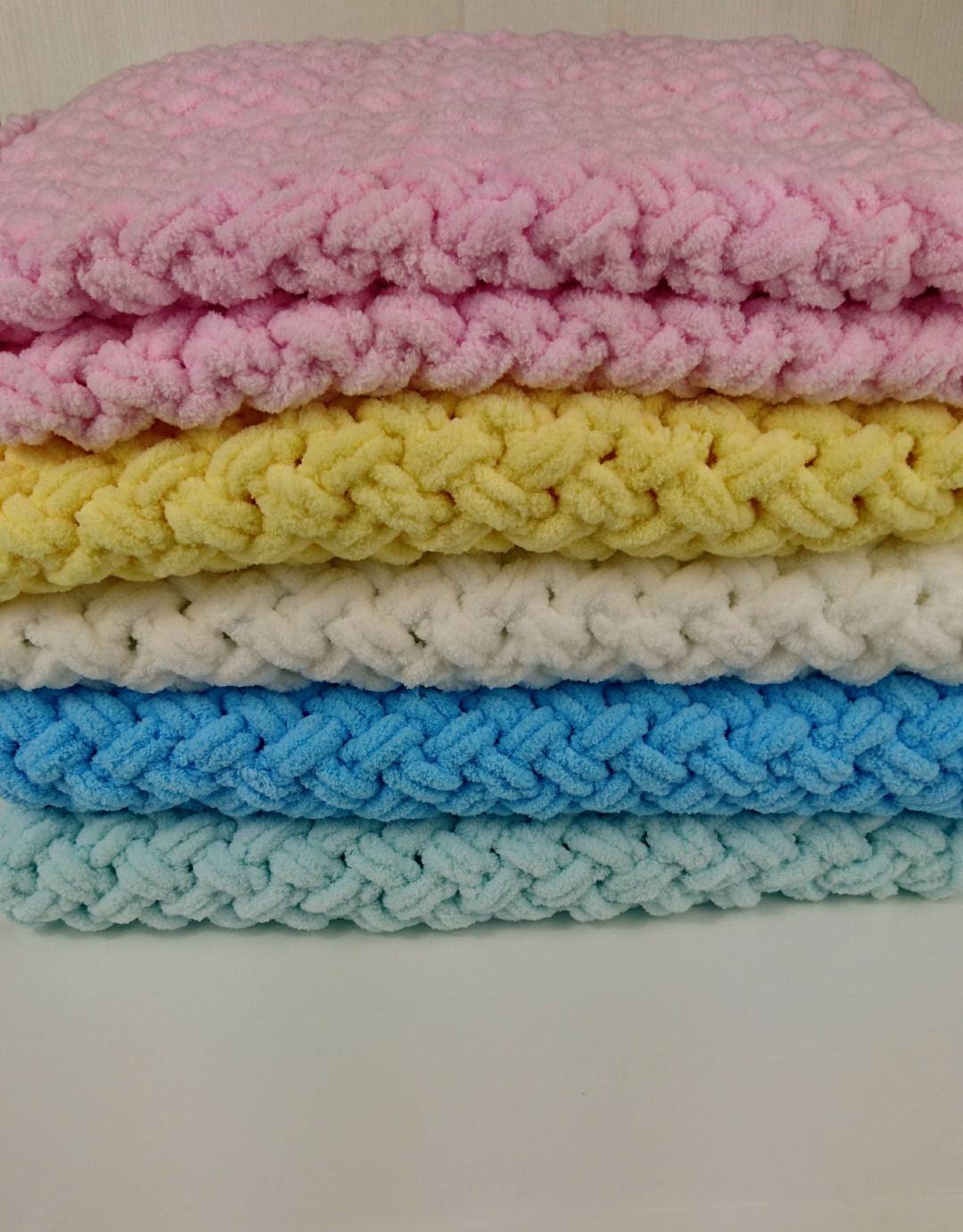 Neutral Baby Blanket Cozy and Soft New Mom to Be Gift Idea. Etsy