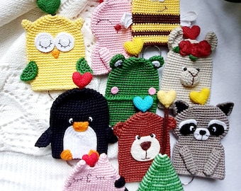 Crochet Animal Key Case - Funny Pocket Key Holder Organizer