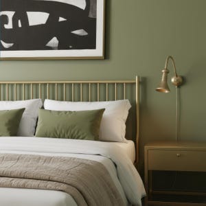 Handmade Solid Brass Wall Lamp | Adjustable Gooseneck Soft Wired Plug-in Reading Light | Matte Finish image 1