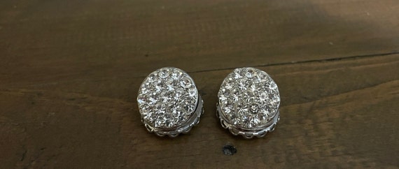 Vintage Signed Sarah Coventry Reversible Earrings… - image 2