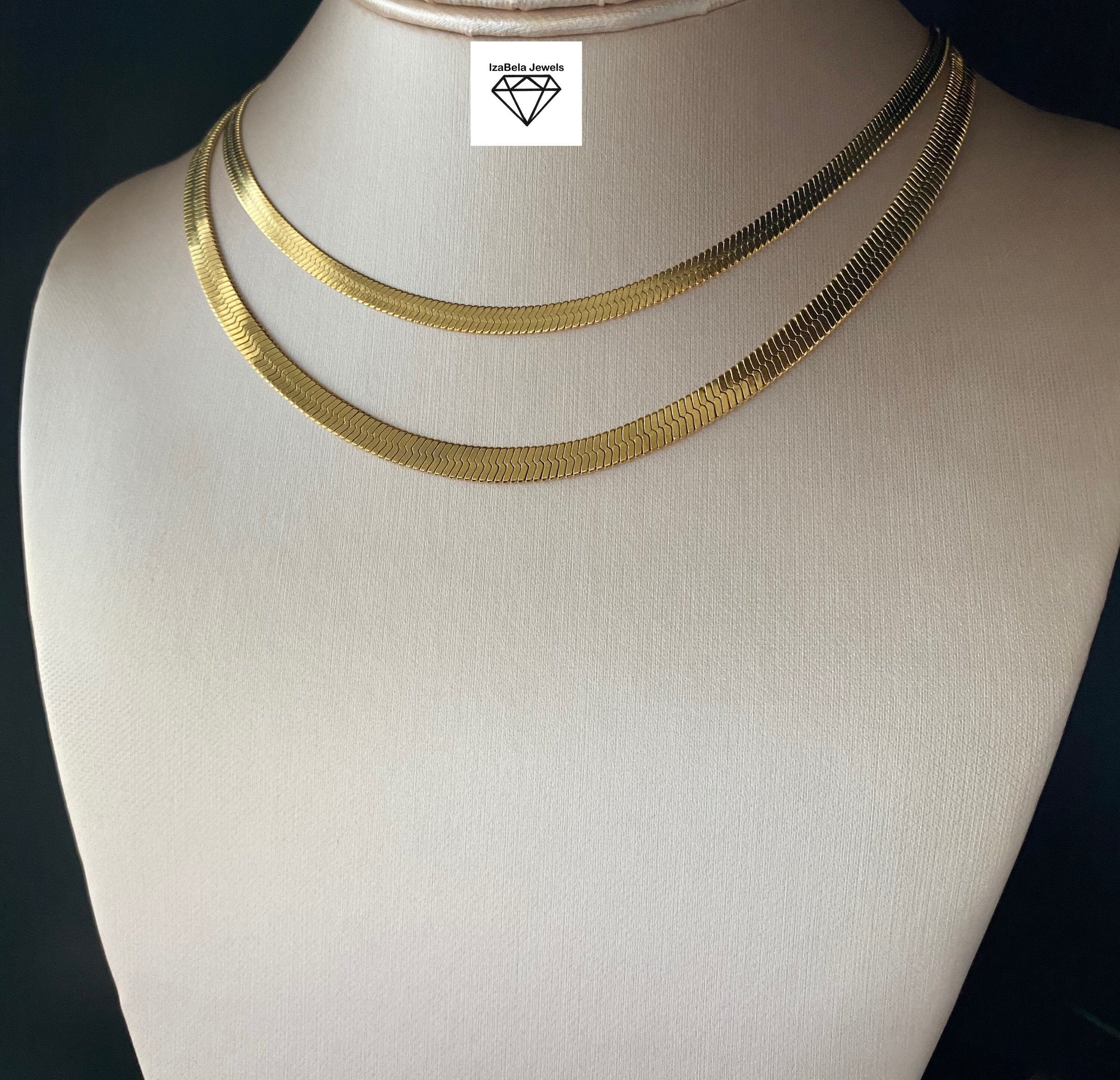 18K Gold Filled Stainless Steel 