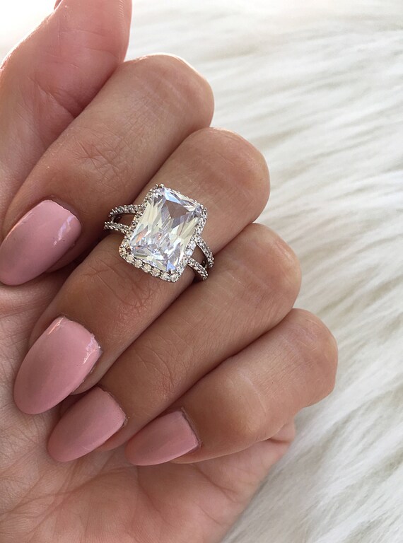 Large cubic zirconia rings deals