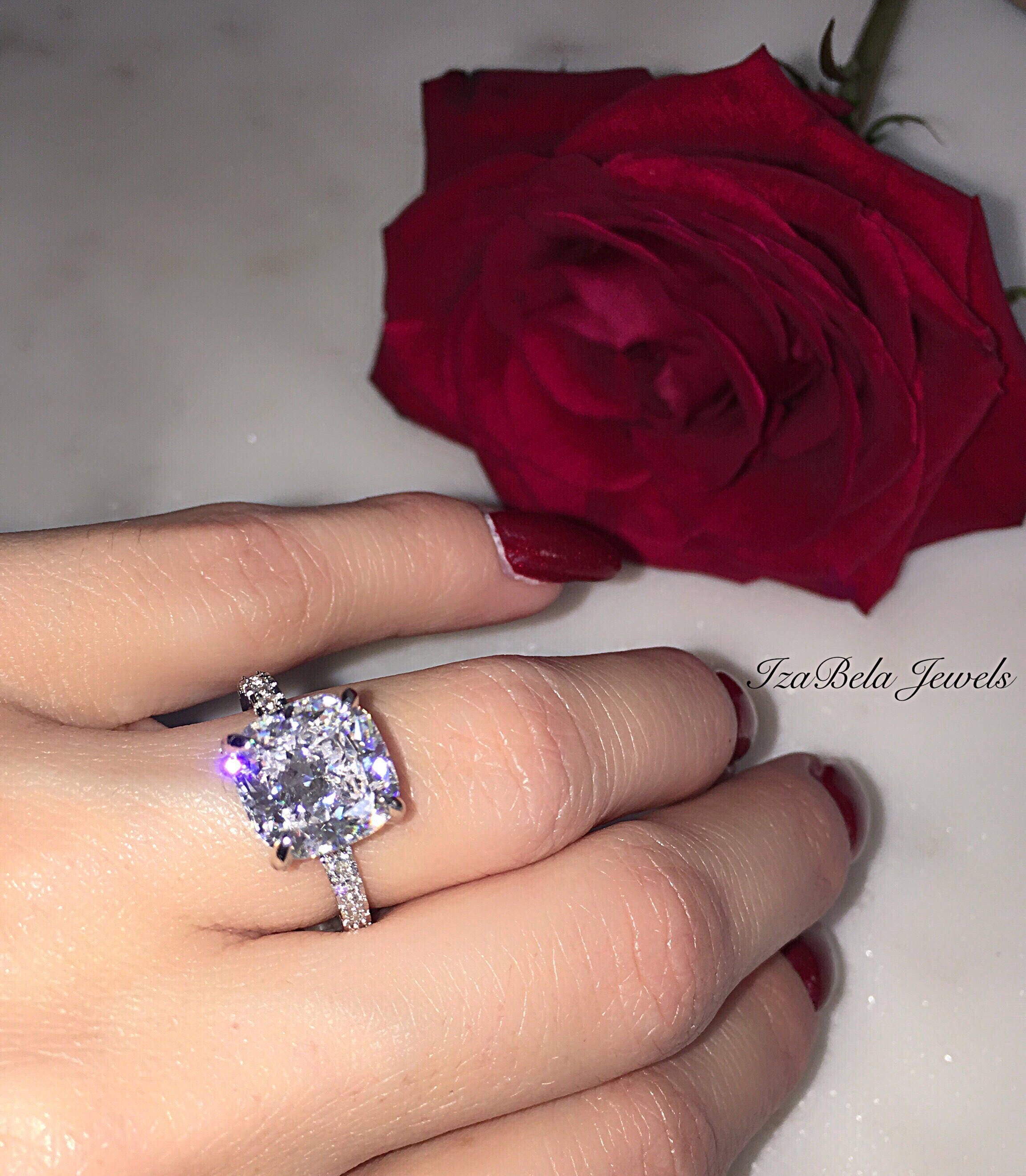 Jewel Tie 925 Sterling Silver Polished Purple CZ Cubic Zirconia Ring Jewel Tie 925 Sterling Silver Polished Purple CZ Cubic Zirconia Ring