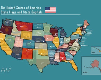 Carte Des Etats Unis Avec Etats | Carte