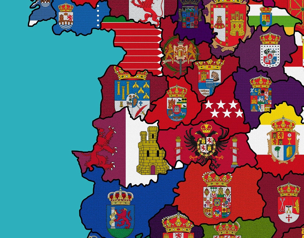 Mapa Portugal Espanha Península Ibérica Banner Laminado - SPM - Banner para  Festa - Magazine Luiza