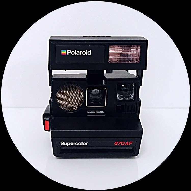 POLAROID Supercolor 670 AF - Etsy