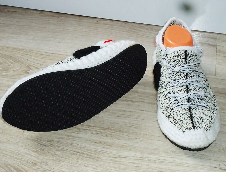 Yeezy Boost Crochet Yeezy Shoes Unisex Slippers Unisex | Etsy