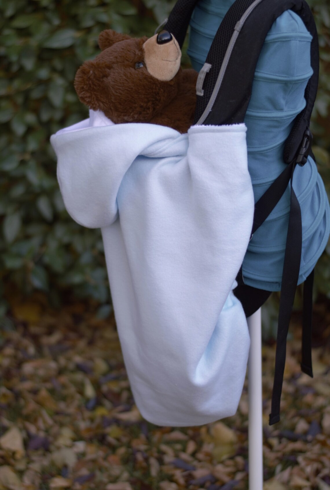 Blue BabyWearing Cover Baby Carrier Cover for Winter Etsy