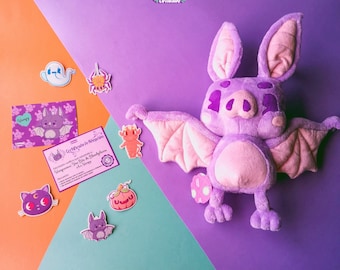 Wampy Bat pluchen pakket