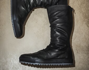 futuristic combat boots