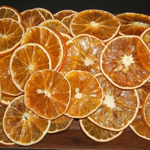 Dried/Dehydrated FLORIDA VALENCIA ORANGE slices ***12 Slices***