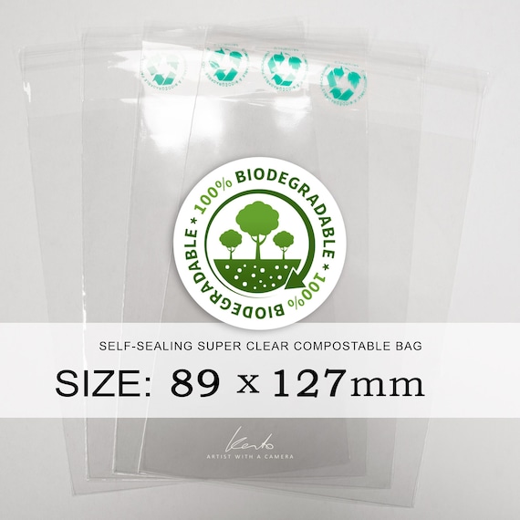 Compostable & Biodegradable Cellophane Bags