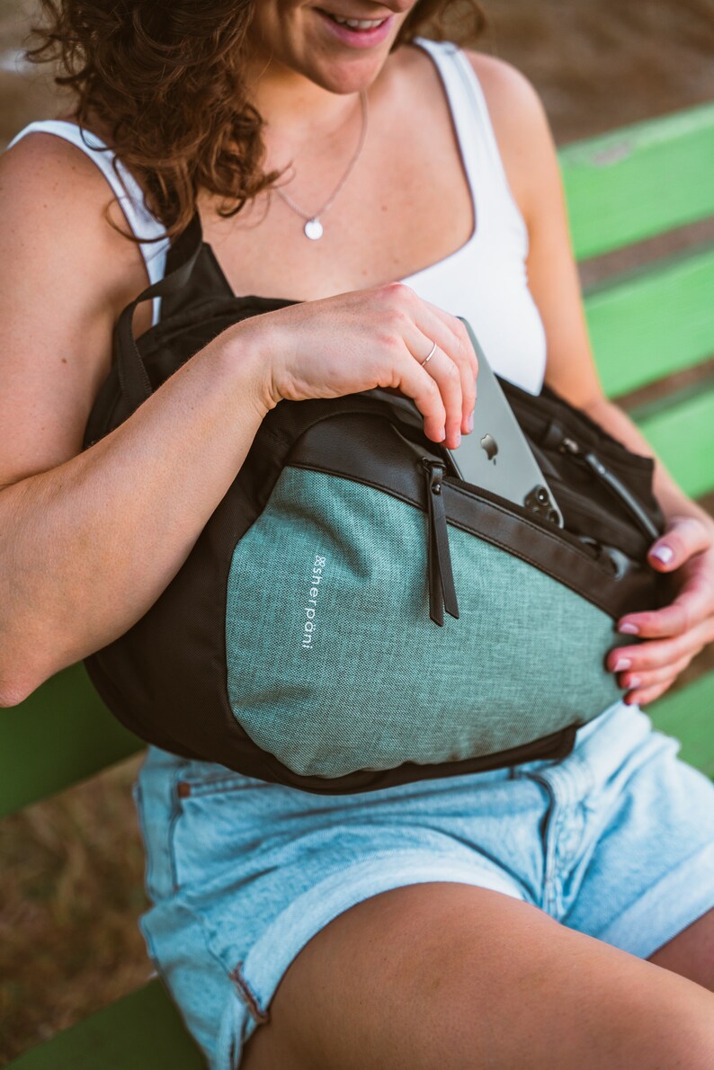 Antitheft Sling Chest Bag RFID Slash Proof Day Packs Etsy