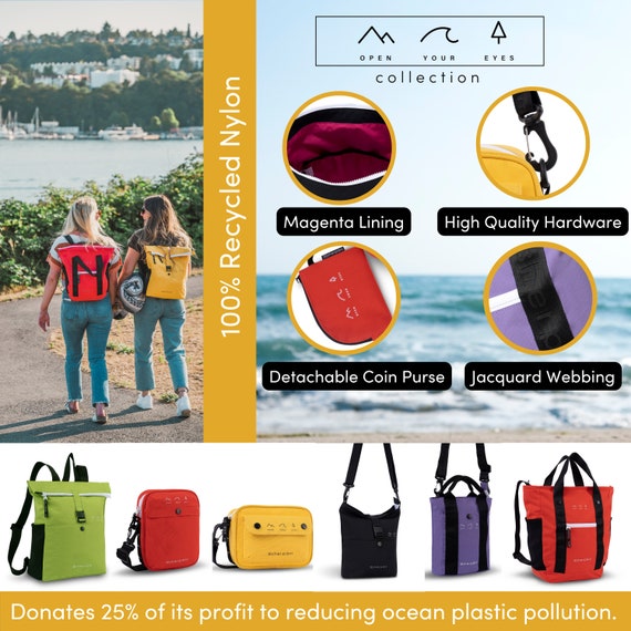 Sherpani Zoom, Small Crossbody Purse, Nylon Crossbody Bag, Lightweight  Cross Body Bag, Sleek Dual Pouch