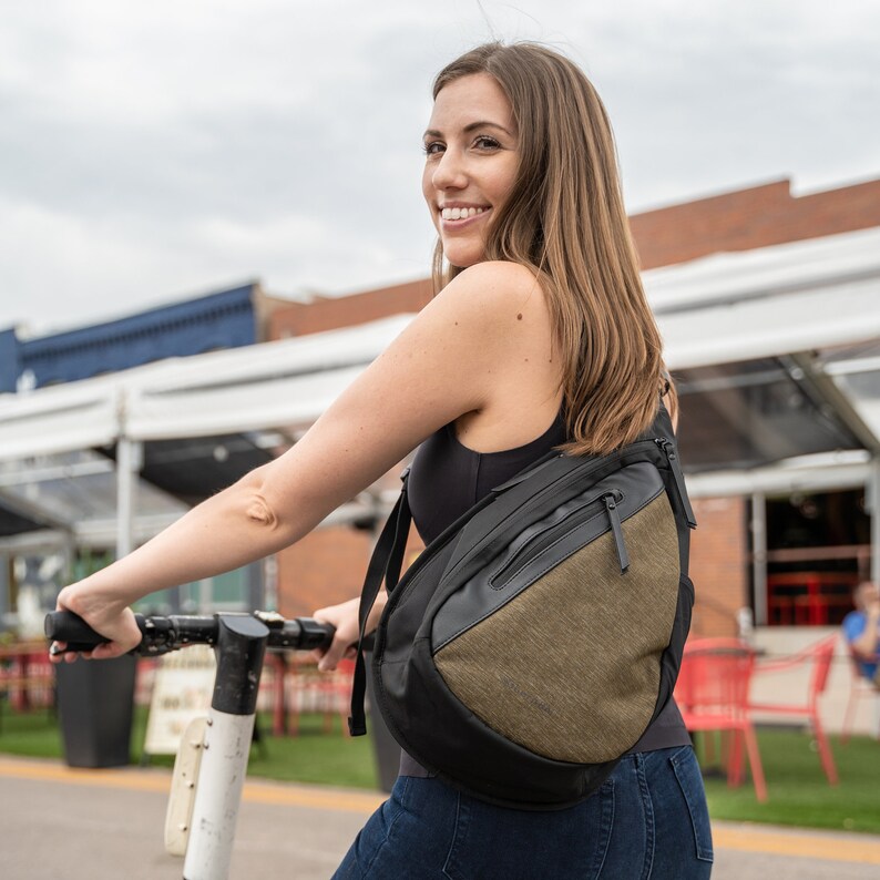 Antitheft Sling Chest Bag RFID Slash Proof Day Packs Etsy