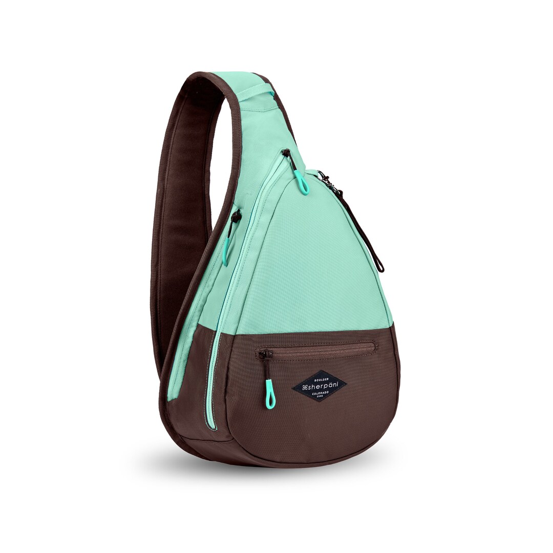 On Sale Recycled Nylon Sling Backpack, RFID Protection, Fits 10 Tablet