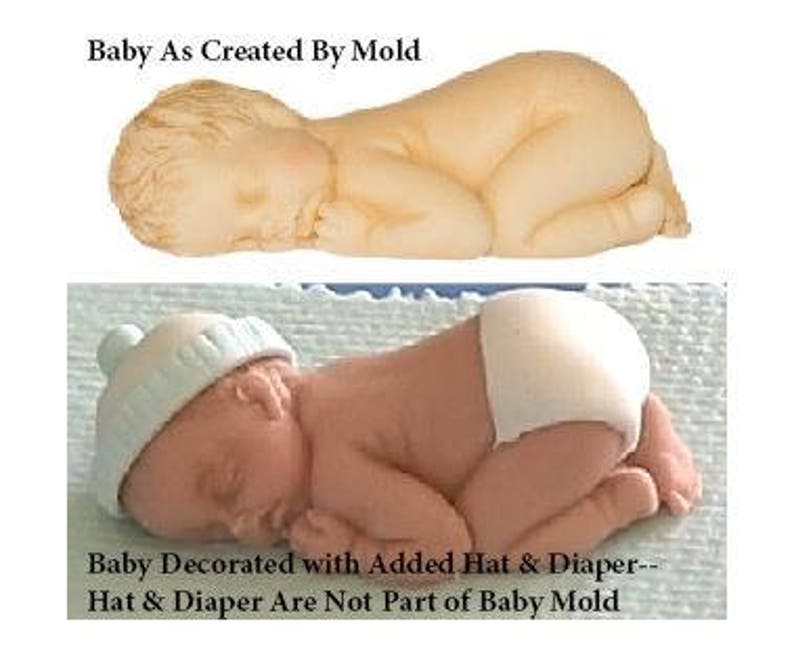 Silicone Baby MoldOfficial, Authorized, High-Quality MoldBaby Mold image 1